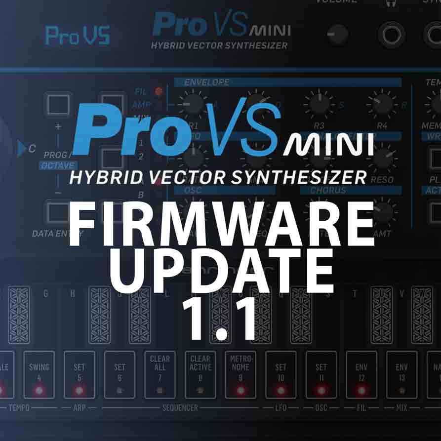 Behringer Pro VS Mini Firmware Update 1