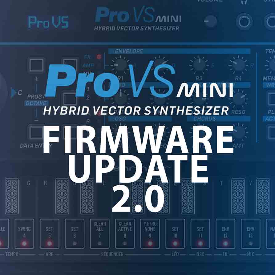 Behringer Pro VS Mini Firmware Update 2